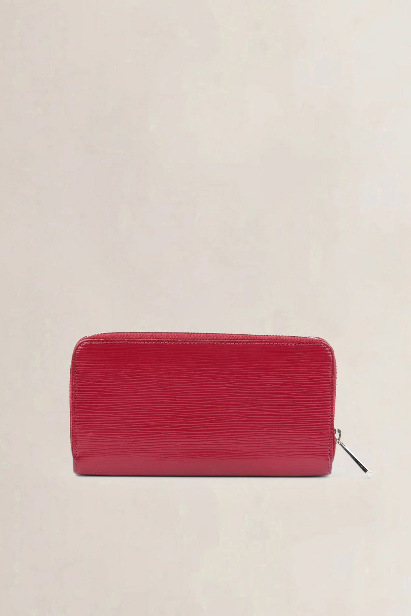 Louis Vuitton Raspberry Epi Leather Zippy Wallet