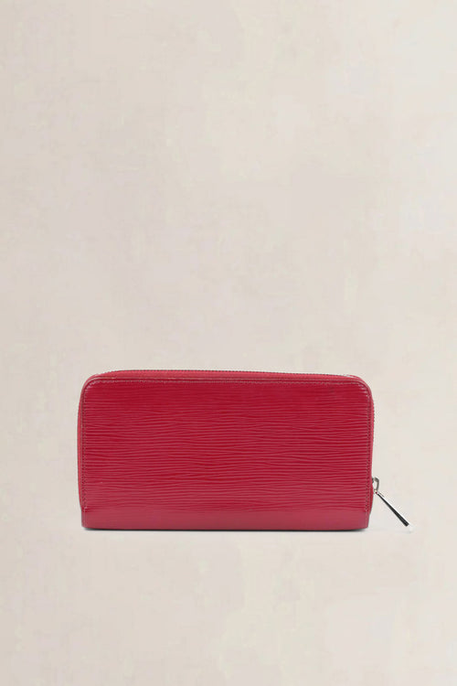 Louis Vuitton Raspberry Epi Leather Zippy Wallet