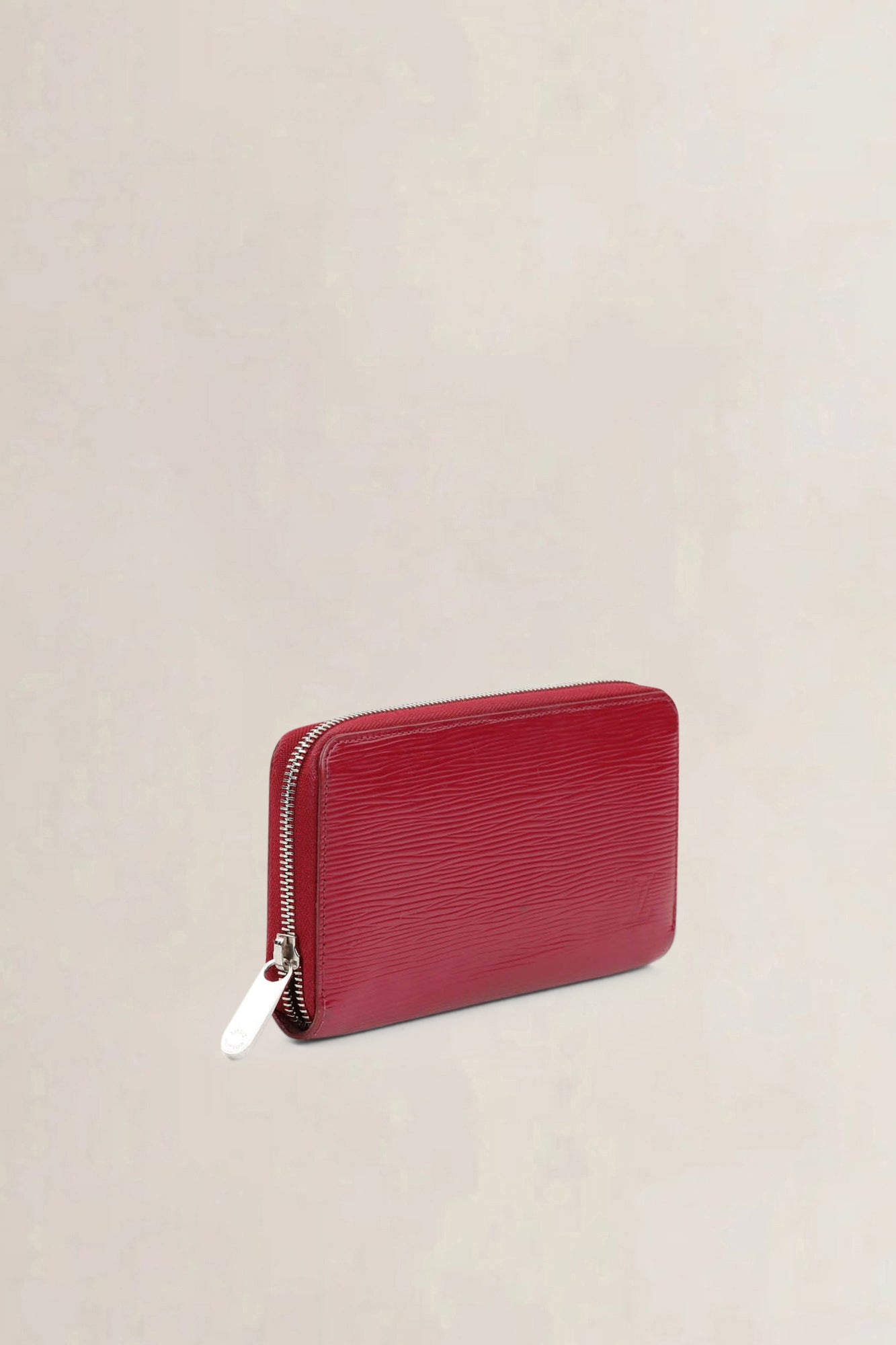 Louis Vuitton Raspberry Epi Leather Zippy Wallet