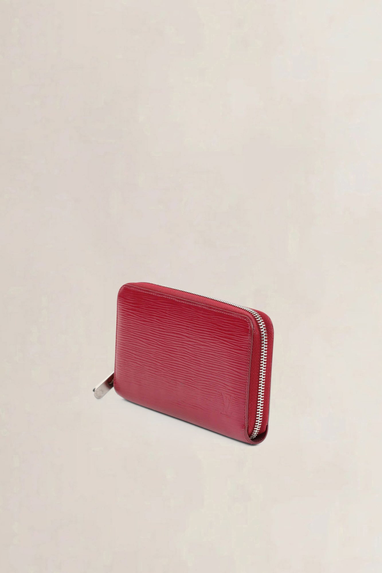 Louis Vuitton Raspberry Epi Leather Zippy Wallet