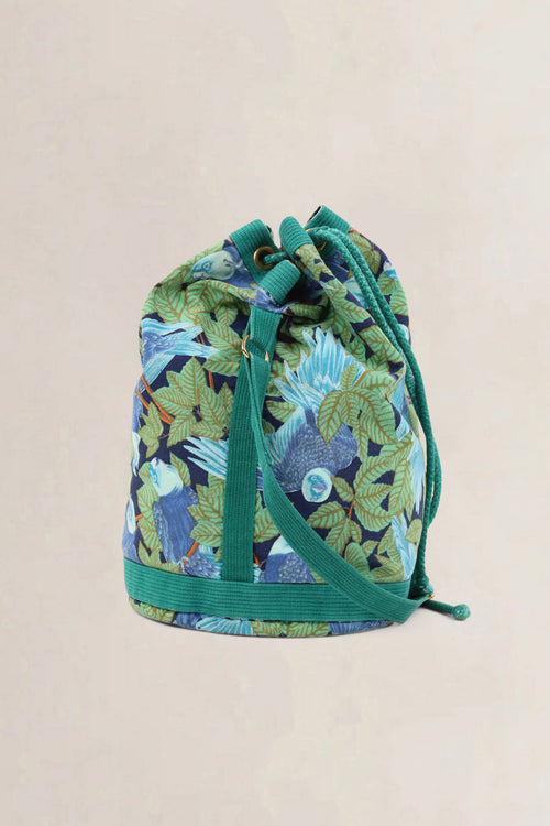 Hermès Les Perroquets Bucket Bag