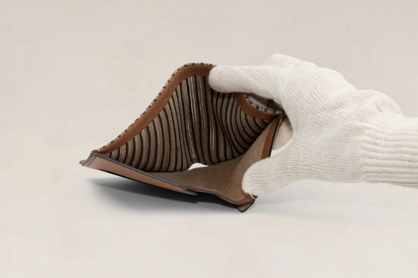 Brown Toile De Cuir Wallet