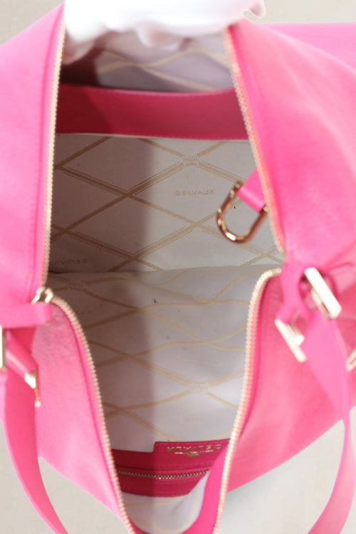 Delvaux Rose Indie Every D Hobo Allure Shoulder Bag