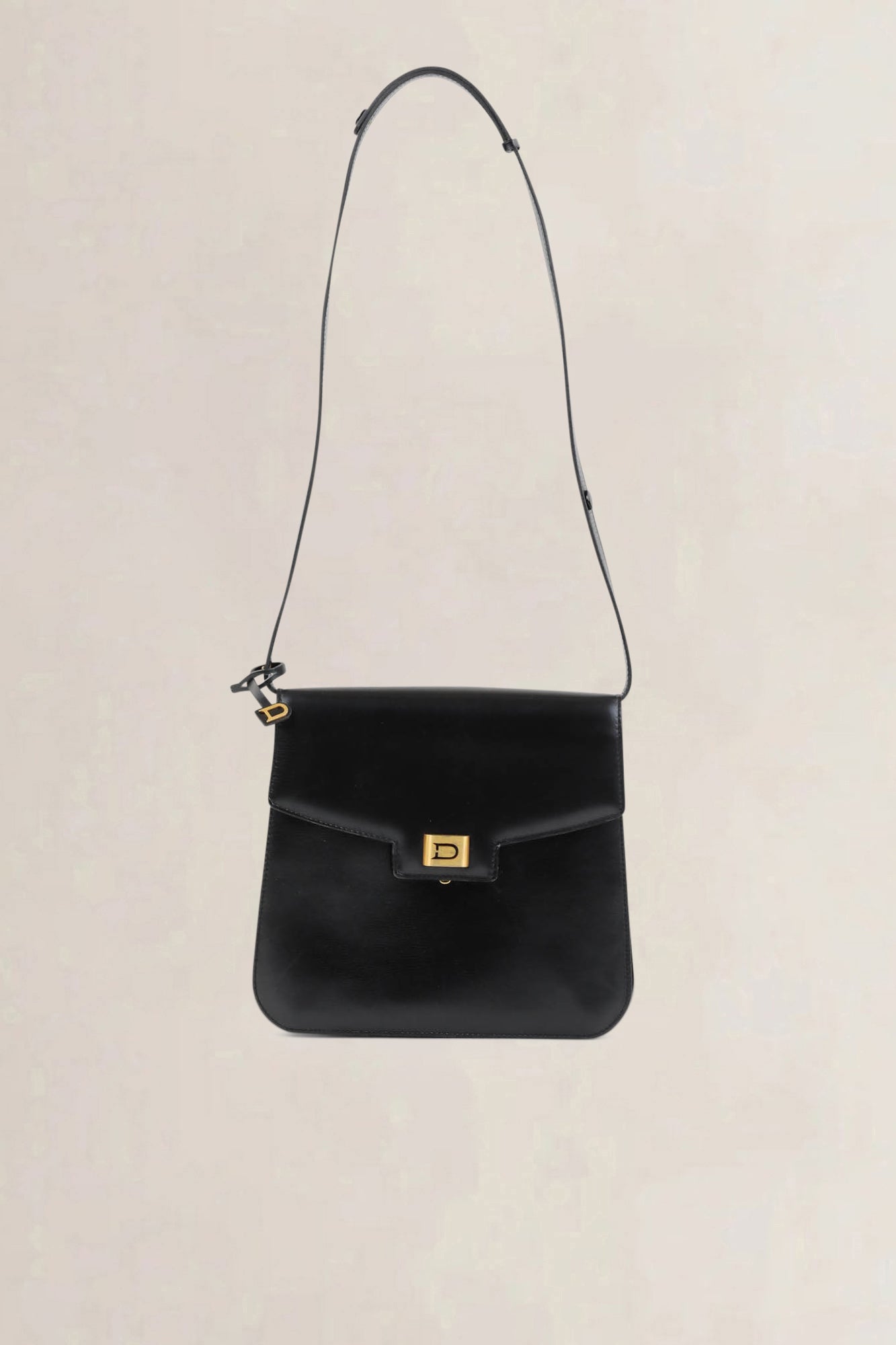 Delvaux Vintage Black Shoulder Bag