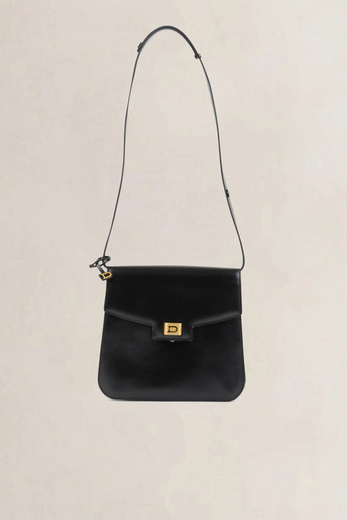 Delvaux Vintage Black Shoulder Bag