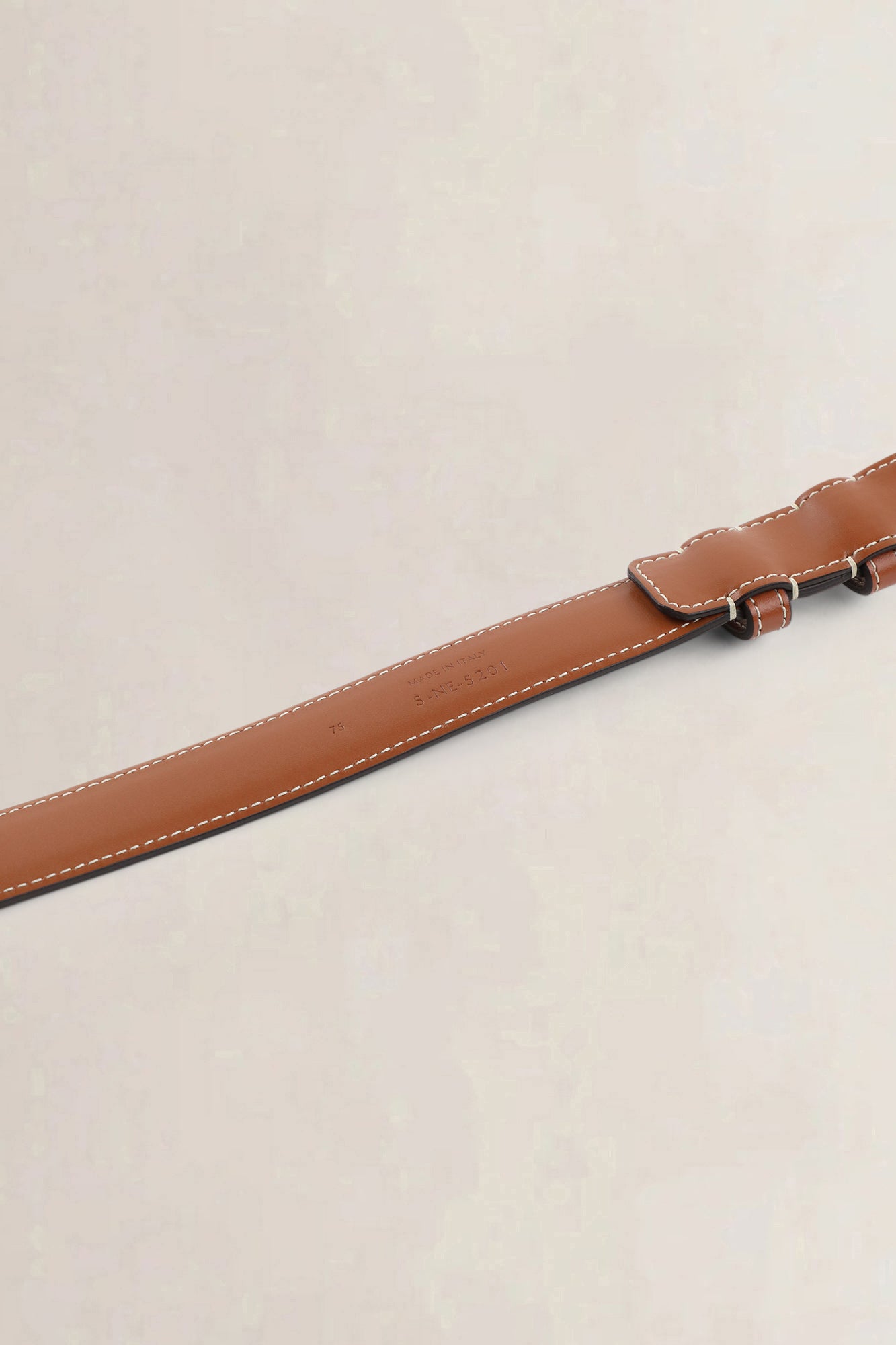 Céline Triomphe 25MM belt canvas calfskin — preloved