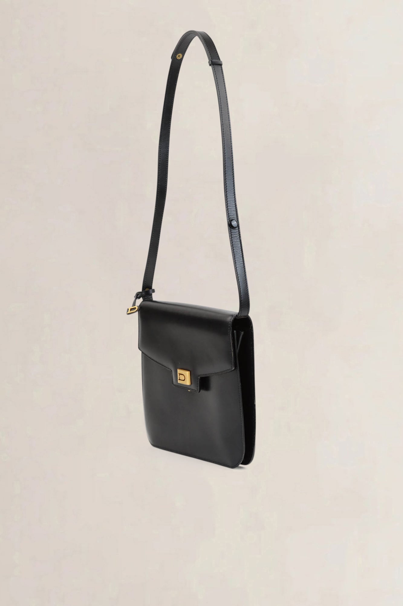 Delvaux Vintage Black Shoulder Bag