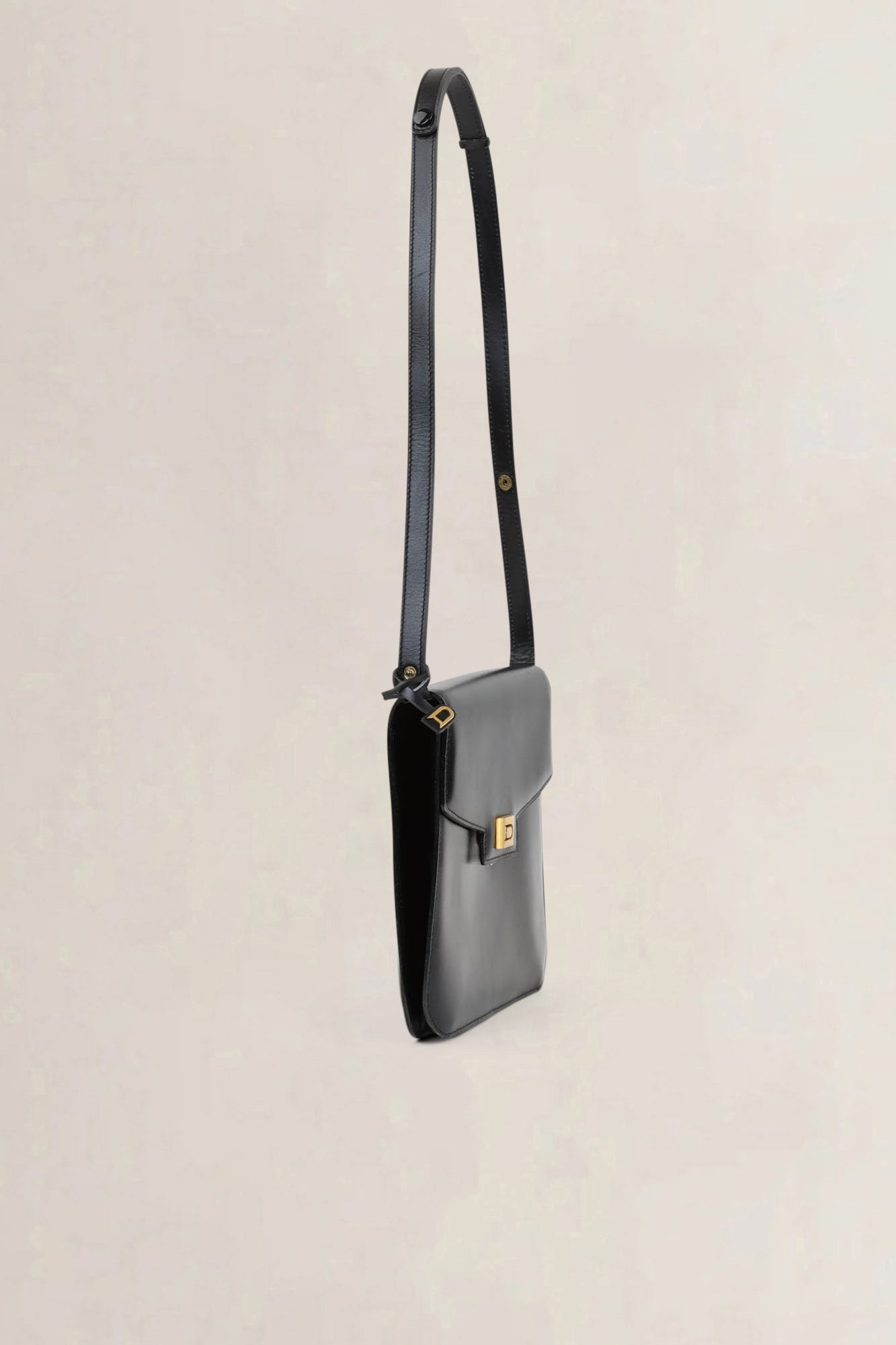 Delvaux Vintage Black Shoulder Bag