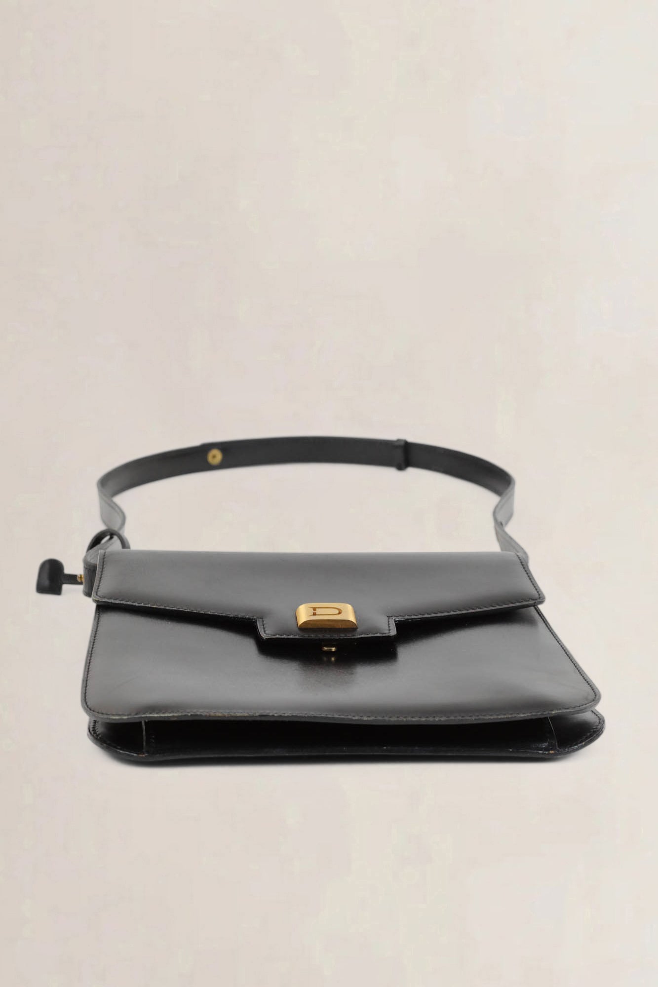Delvaux Vintage Black Shoulder Bag