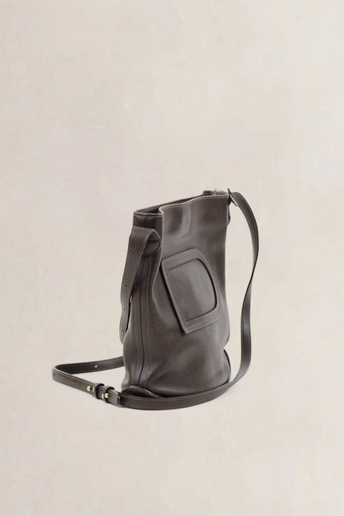 Delvaux Brown Le Pin Crossbody Bag