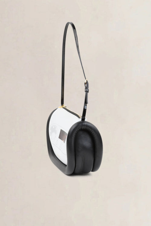 JW Anderson White & Black Bumper Cassette Bag