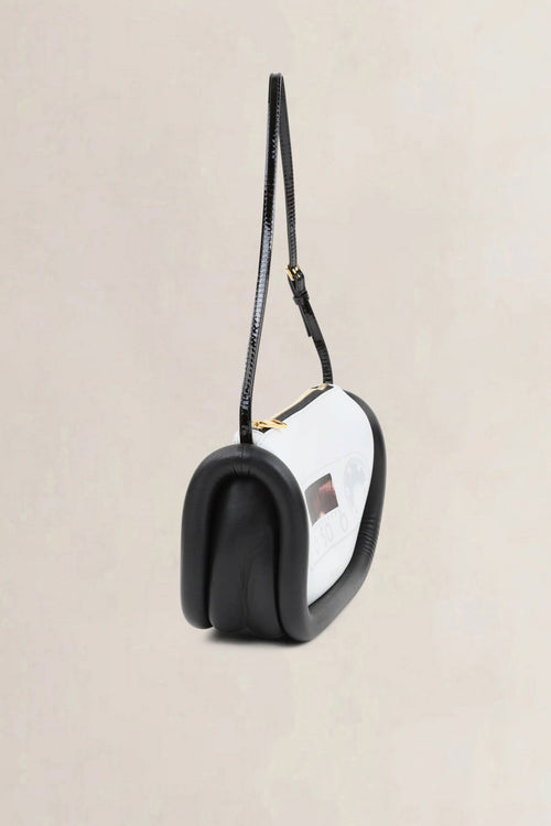 JW Anderson White & Black Bumper Cassette Bag