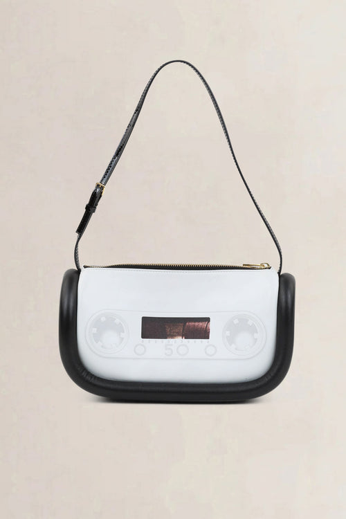 JW Anderson White & Black Bumper Cassette Bag