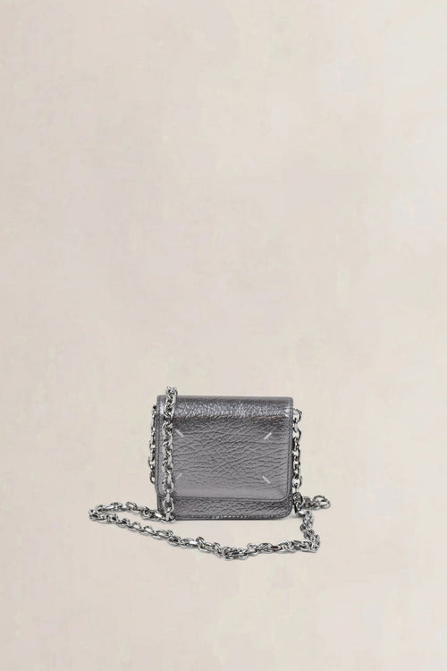Maison Margiela Silver Wallet On Chain