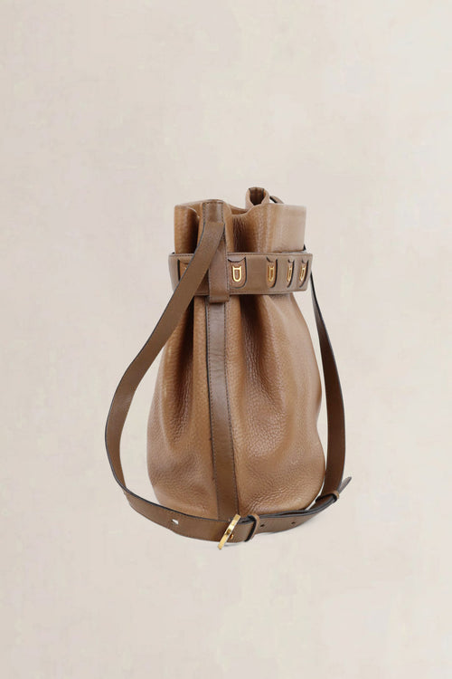 Delvaux Brown Calicot Crossbody Bag