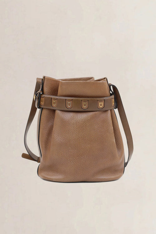 Delvaux Brown Calicot Crossbody Bag