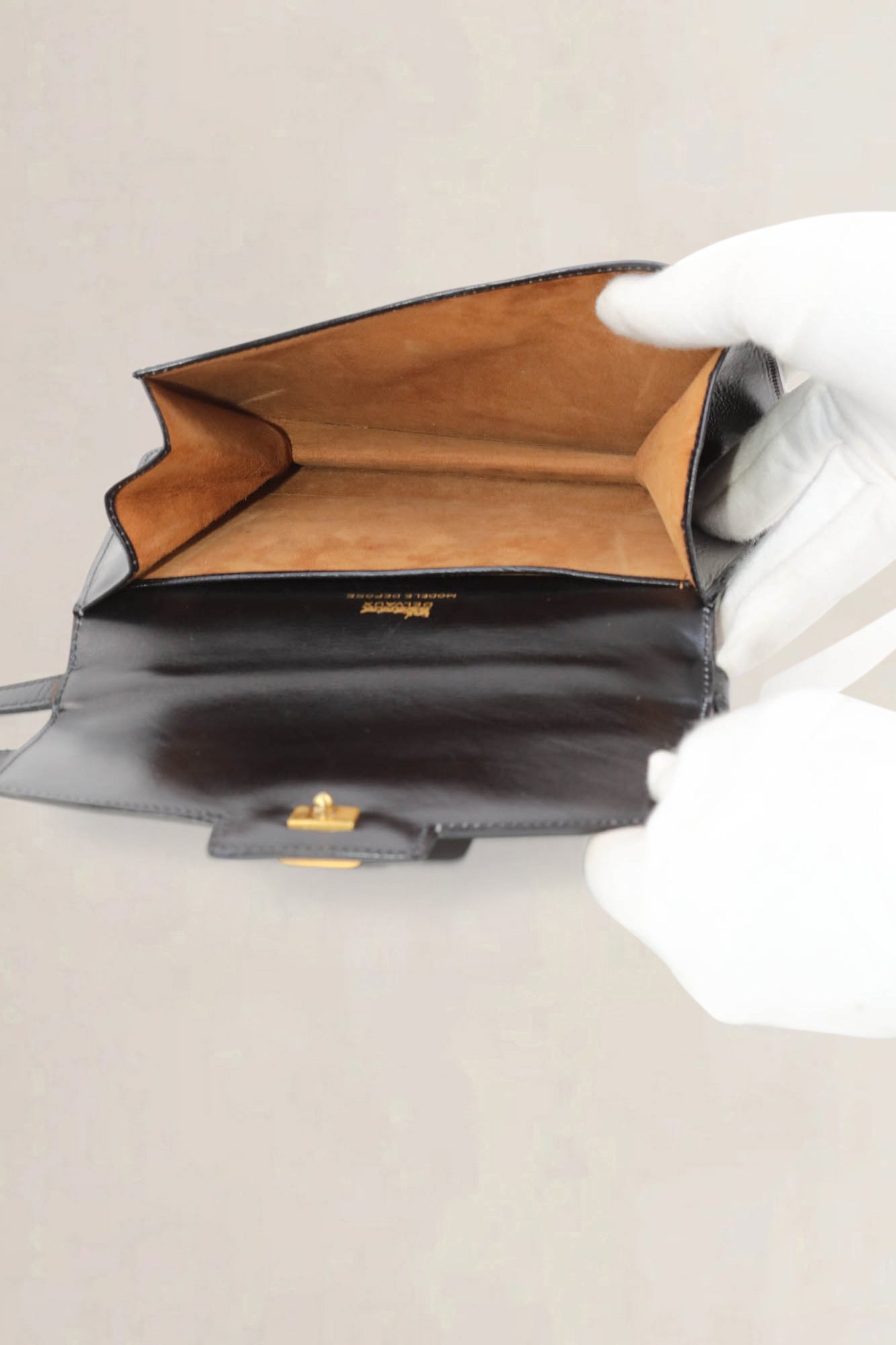 Delvaux Vintage Black Shoulder Bag