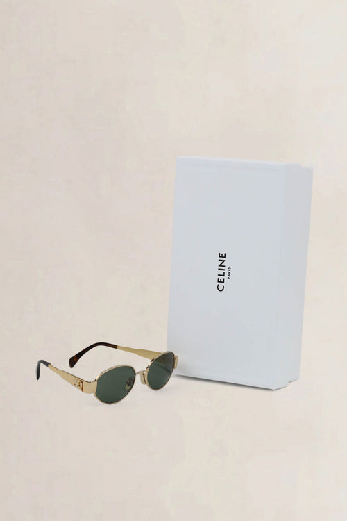 Céline Triomphe Metal Sunglasses