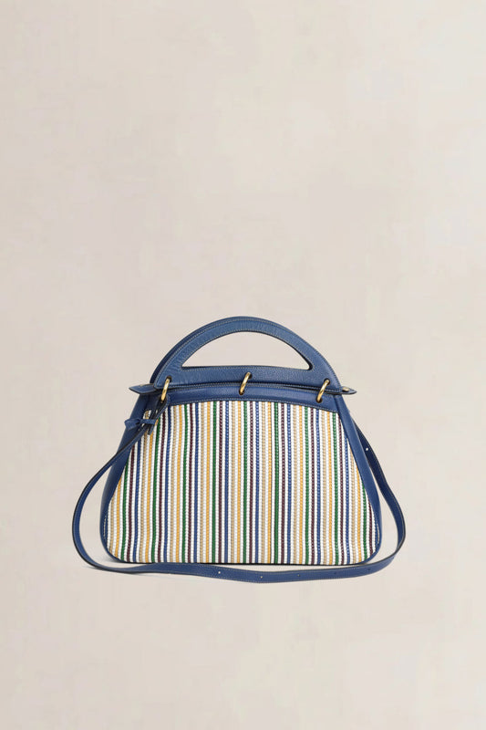 Mango GM Toile De Cuir Crossbody Bag