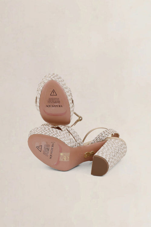 Aquazzura Sundance Plateau 140 platform sandals