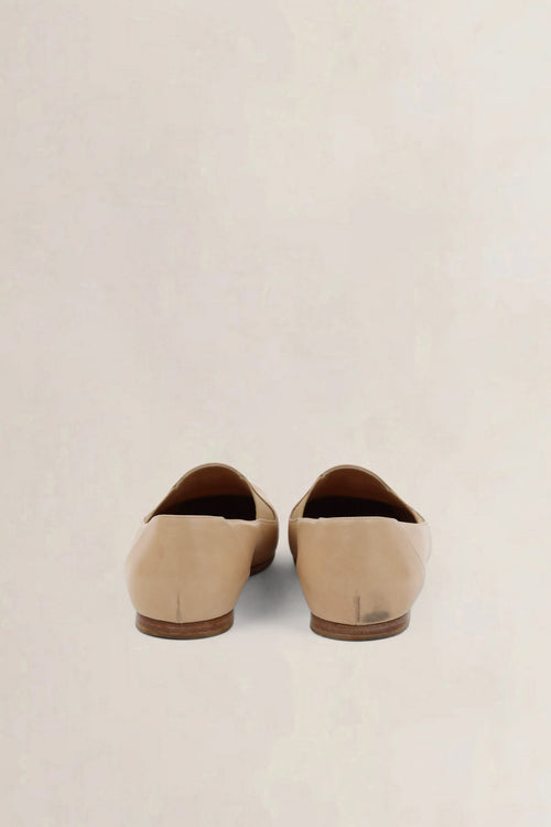 Chanel Beige Interlocking CC Loafers