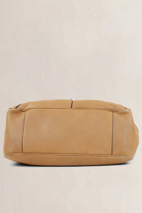 Céline Beige Blossom Crossbody Bag