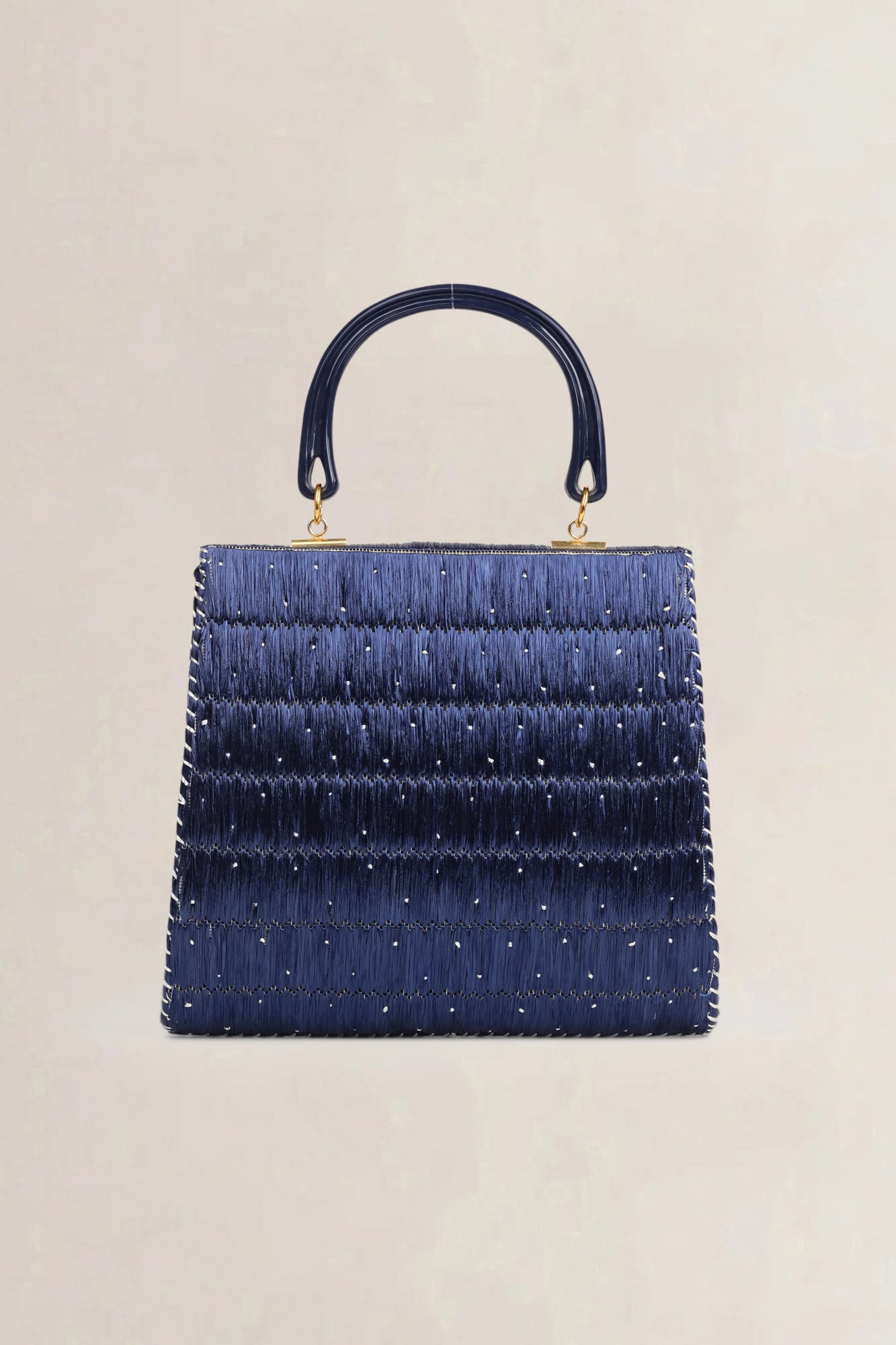 Vintage tas met handvat