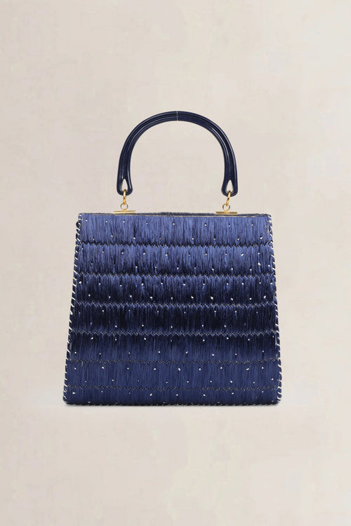 Vintage tas met handvat