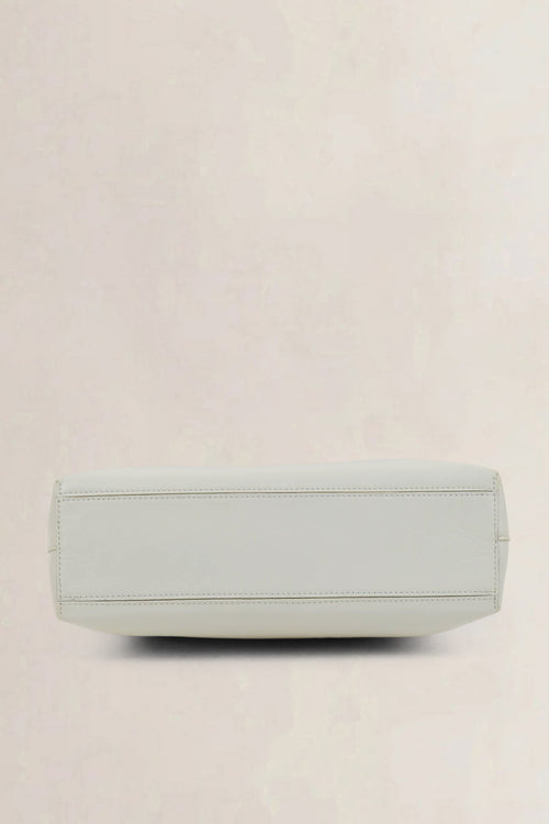 Jil Sander White Goji Square Shoulder Bag