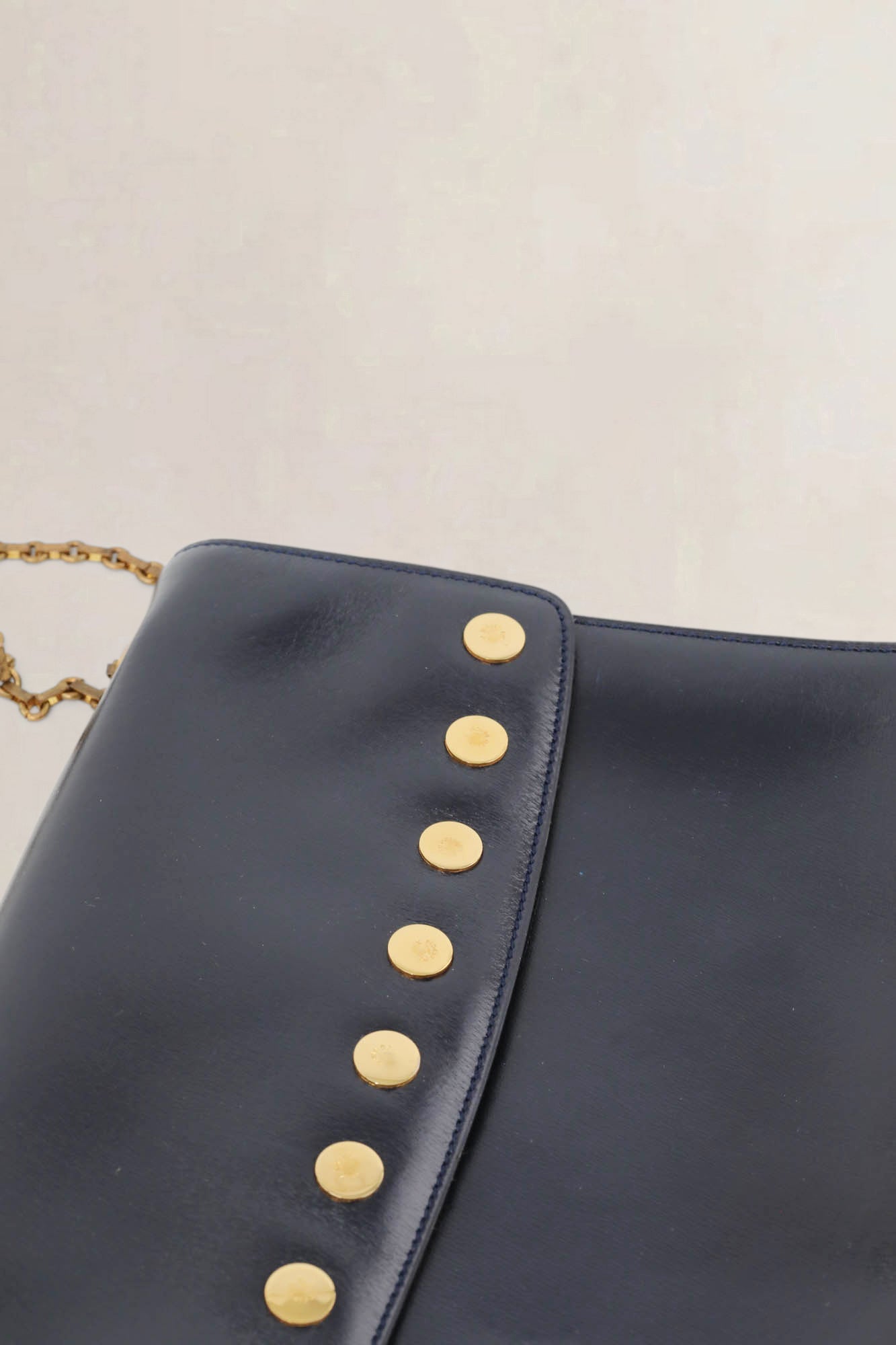 Navy Blue Shoulder Bag