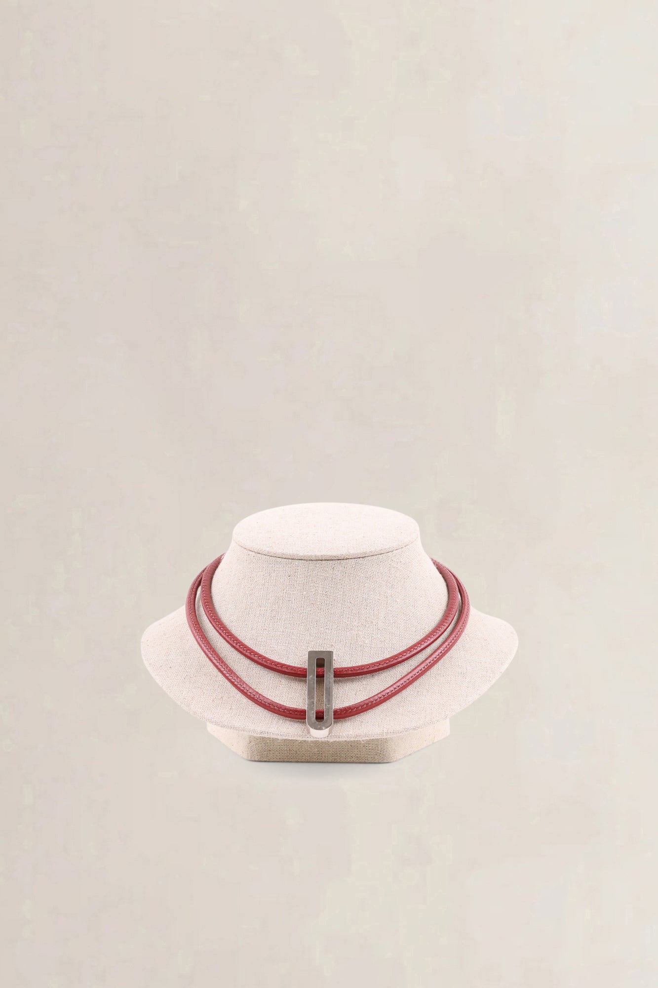 Delvaux Rosso Necklace