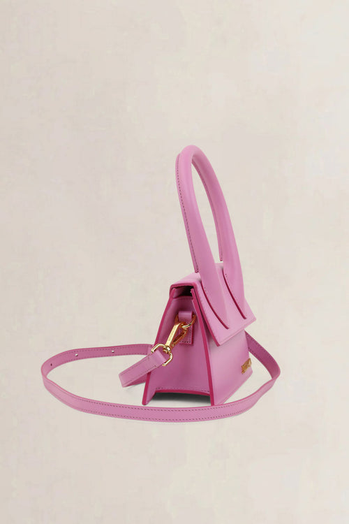 Jacquemus Light Pink Le Chiquito Moyen Crossbody Bag
