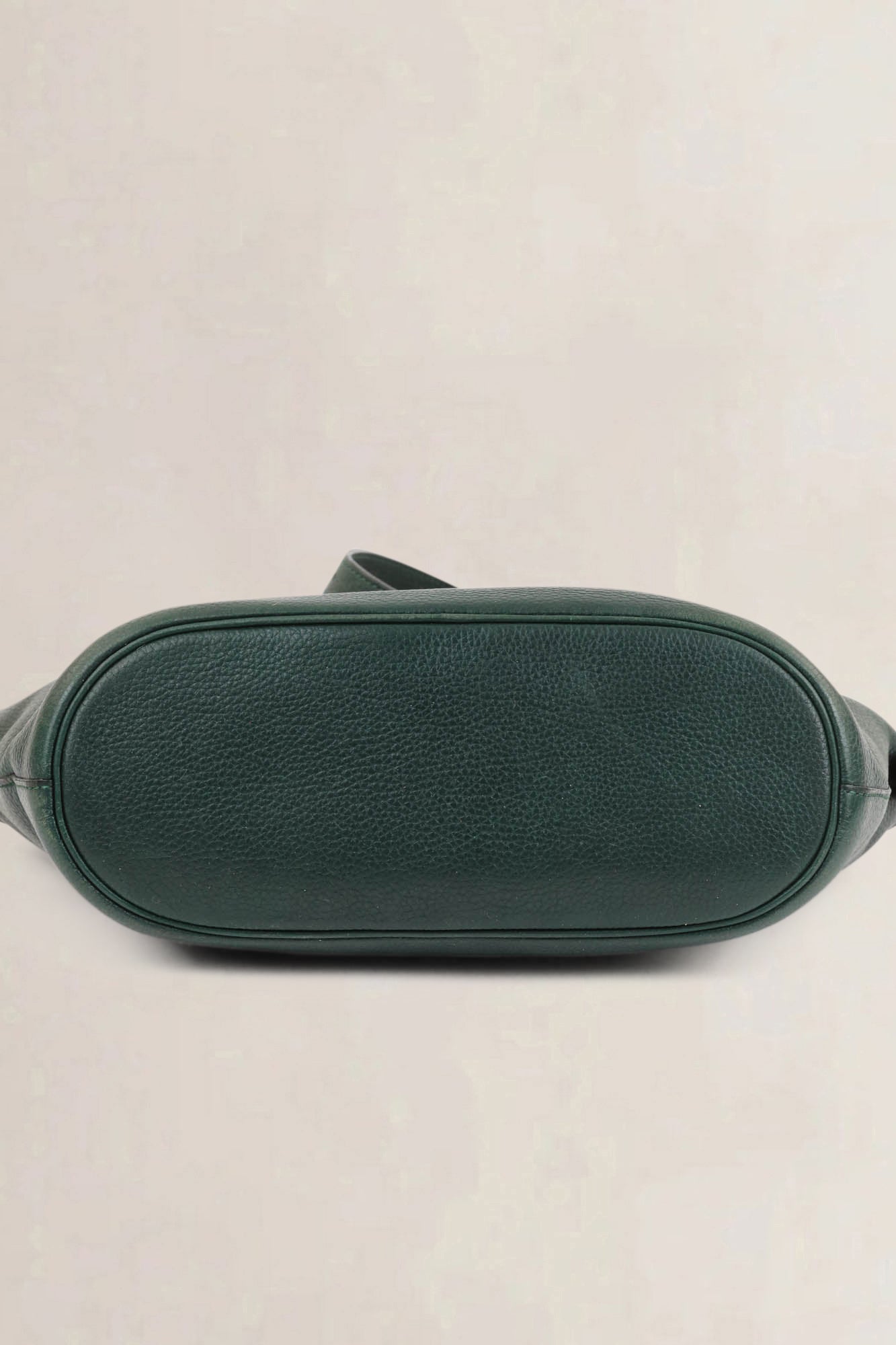 Delvaux Green Leather Shoulder Bag