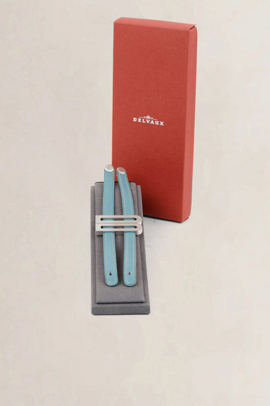 Turquoise Leather DD Bracelet