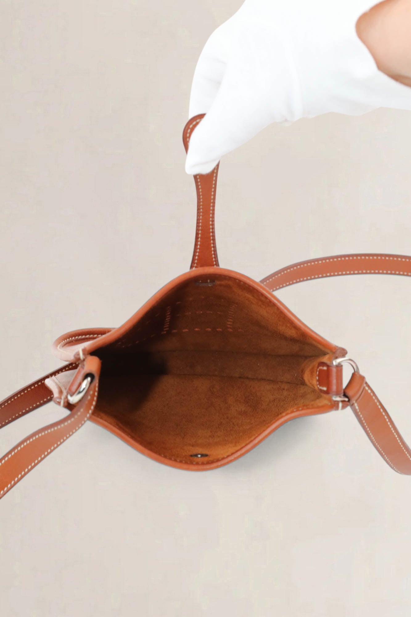 Hermès Brown Evelyne 16 Crossbody Bag