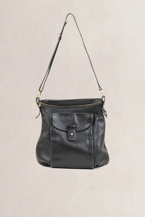 Delvaux Black Flou Shoulder Bag