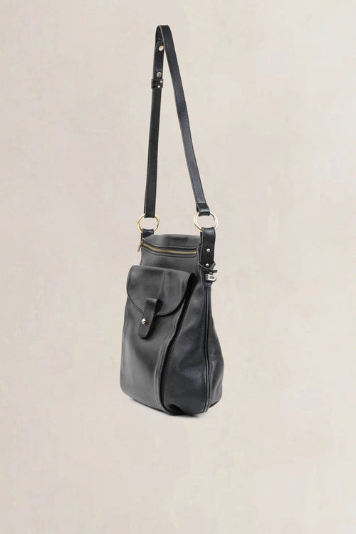Delvaux Black Flou Shoulder Bag