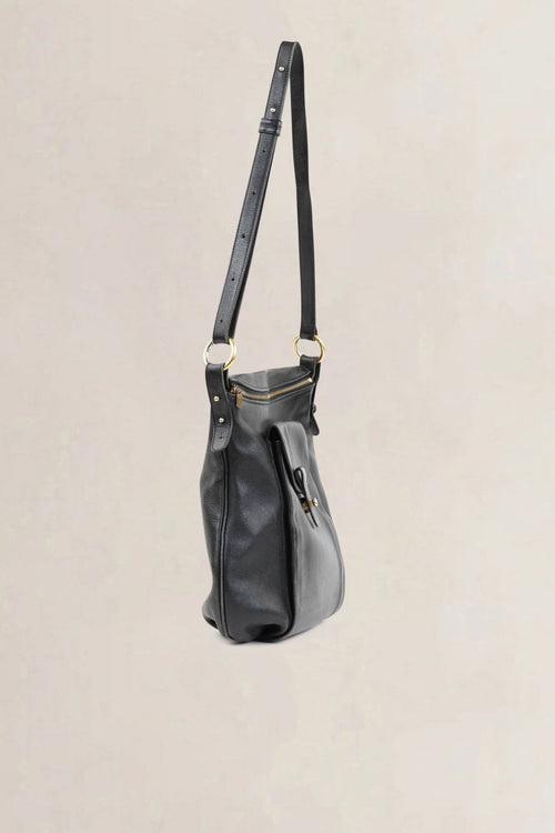 Delvaux Black Flou Shoulder Bag