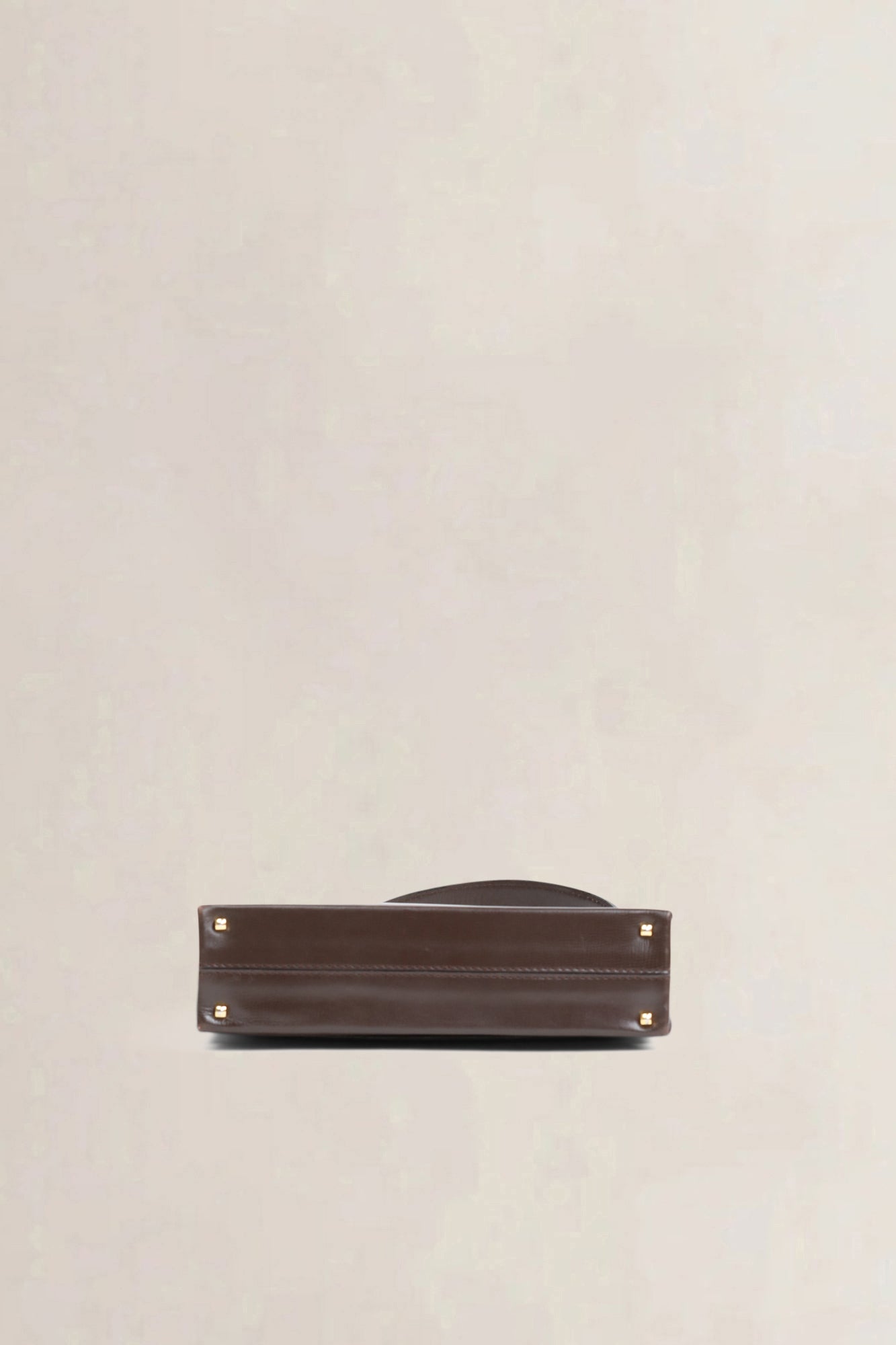 Brown Vintage Top Handle Bag