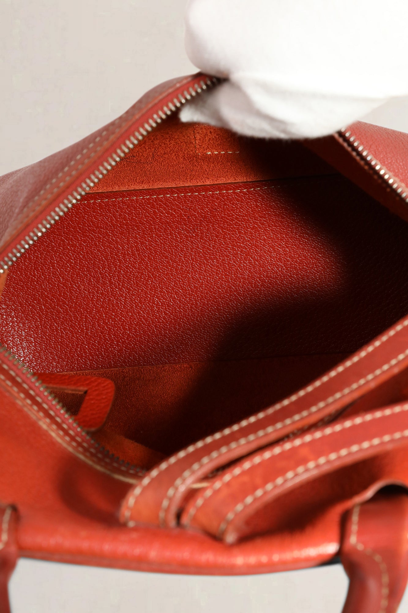 Deux De Delvaux Brique "Le Dix-Neuf" Backpack
