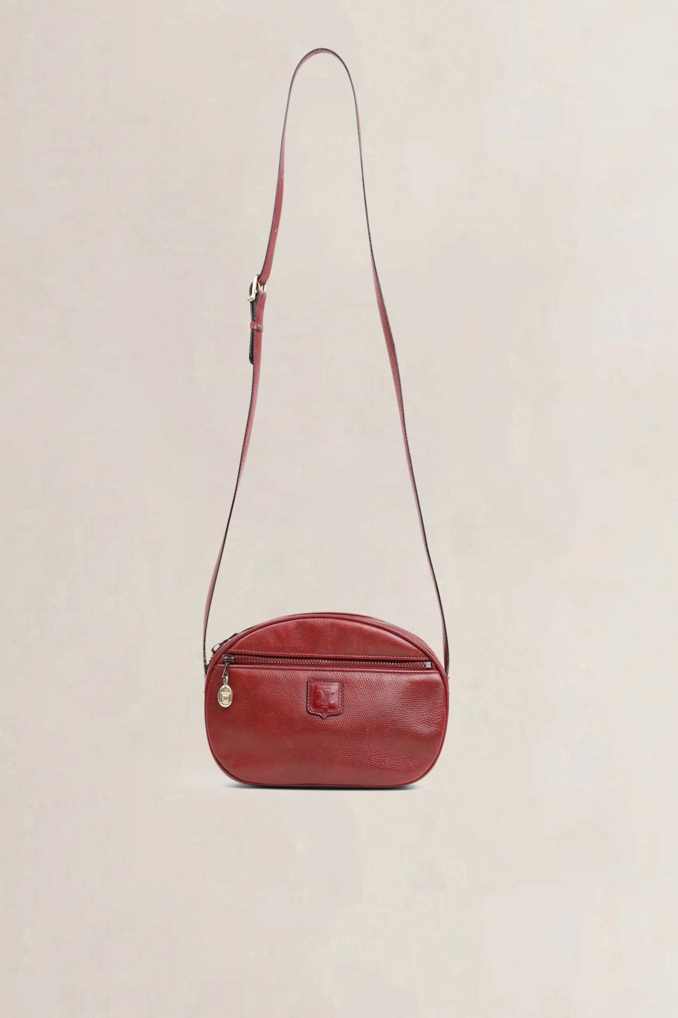 Vintage Red Crossbody Bag