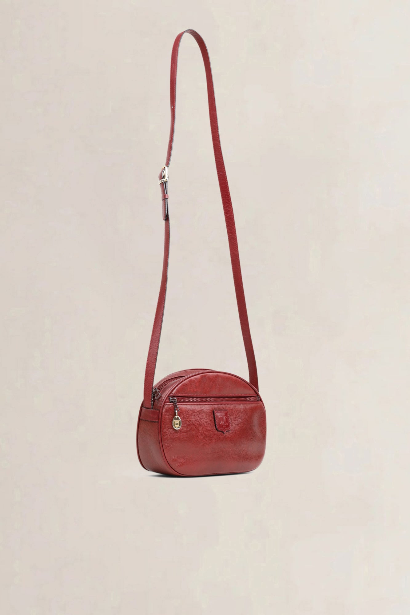 Vintage Red Crossbody Bag