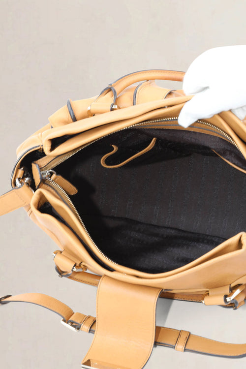 Céline Beige Blossom Crossbody Bag
