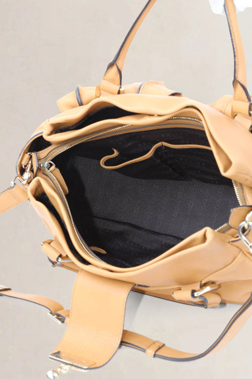 Céline Beige Blossom Crossbody Bag