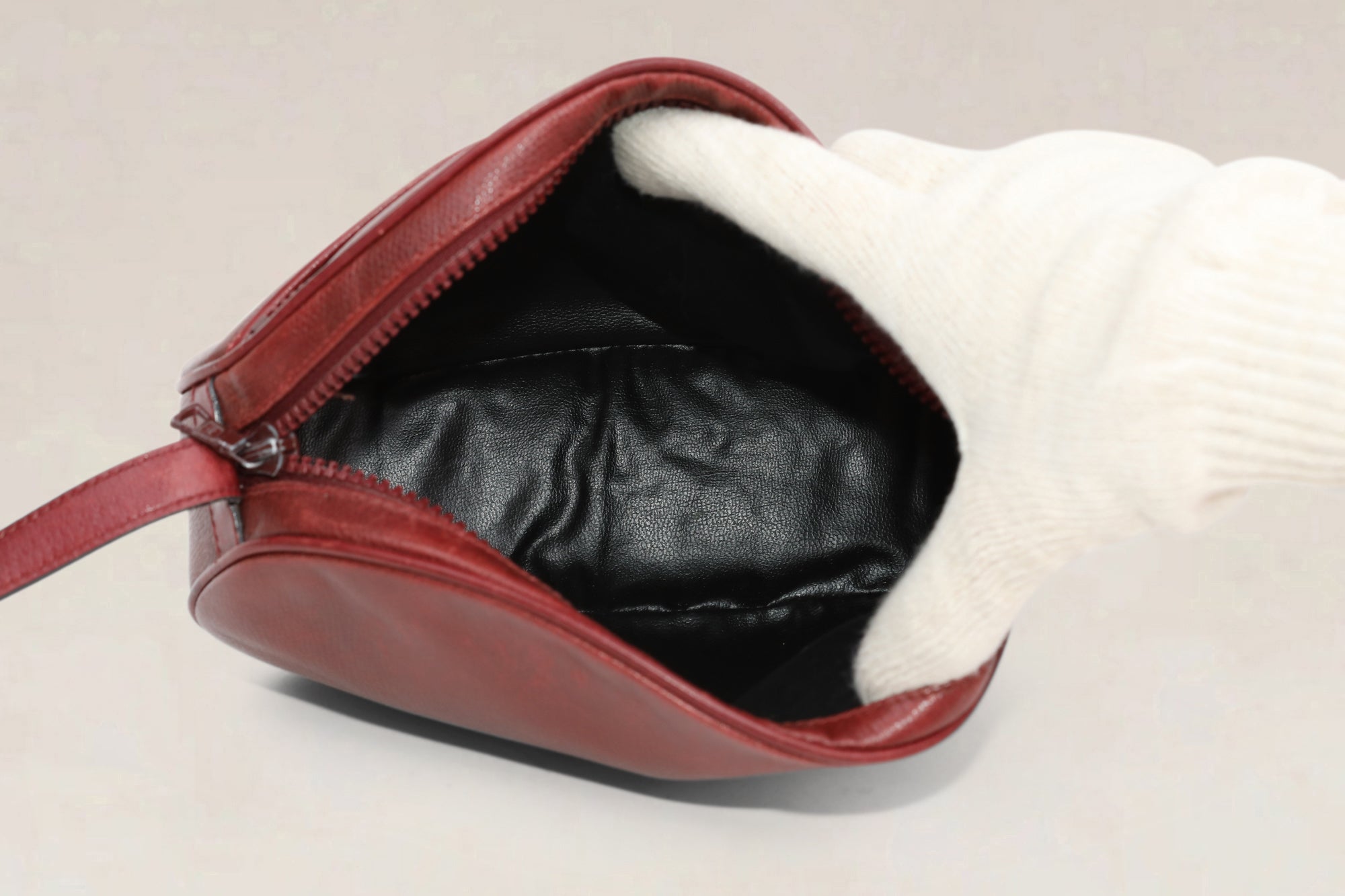 Vintage Red Crossbody Bag