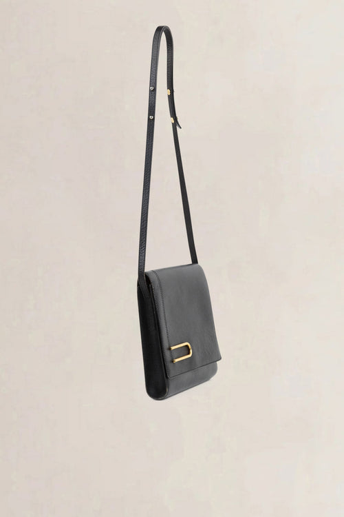 Delvaux Black Diademe Crossbody Bag