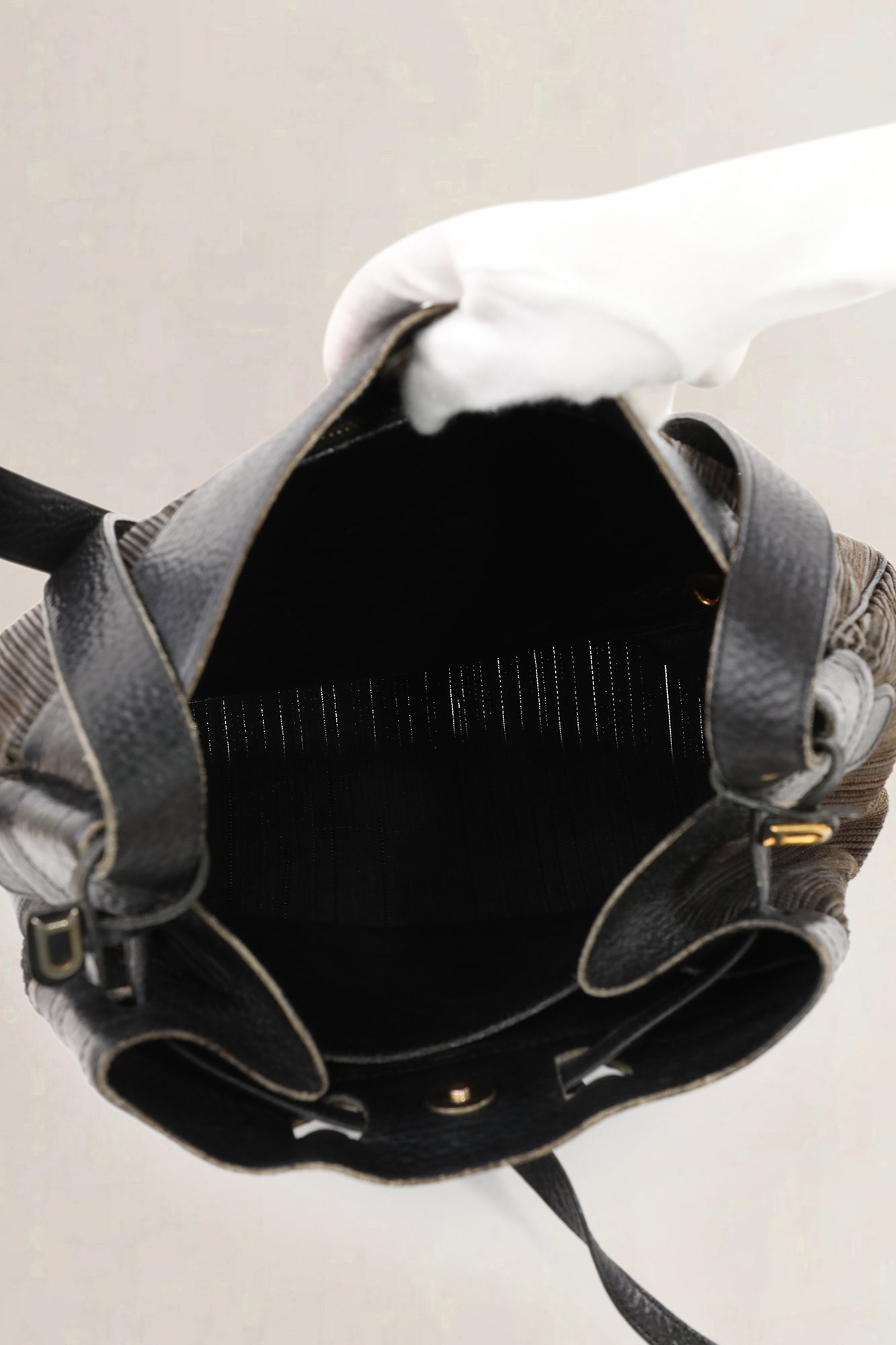 Delvaux Desert Toile de Cuir brown — vintage