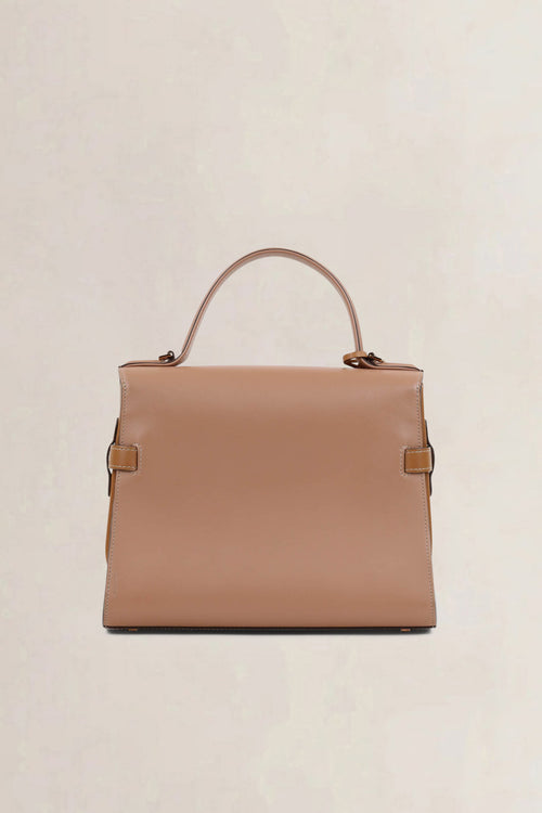 Delvaux Tempête MM Bi-color Crossbody Bag