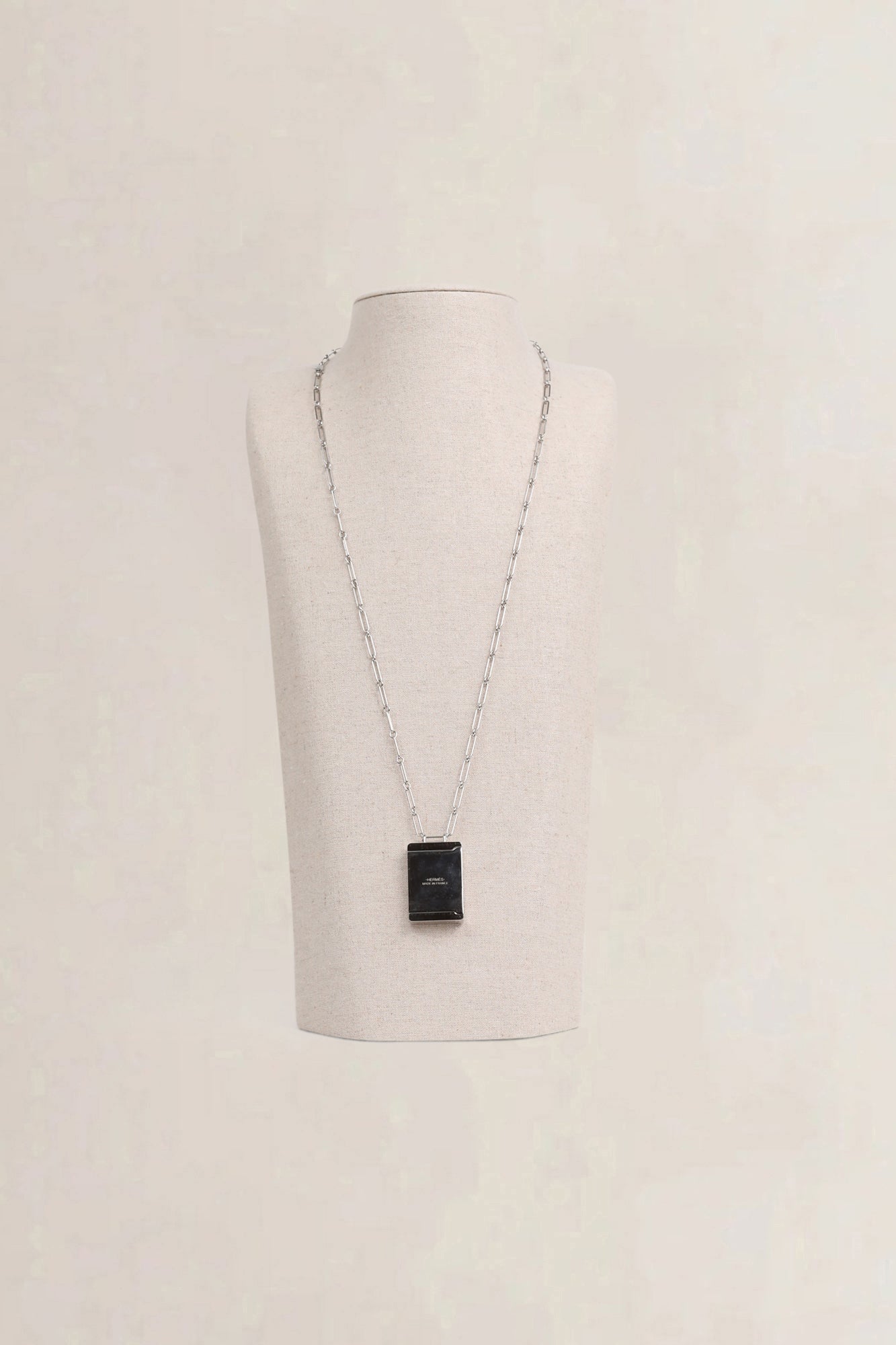 Palladium Enamel Dream Box Necklace