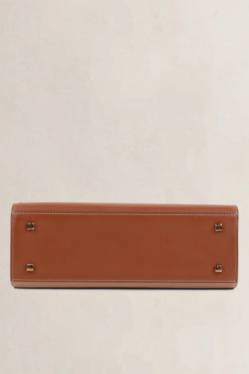 Delvaux Tempête MM Bi-color Crossbody Bag